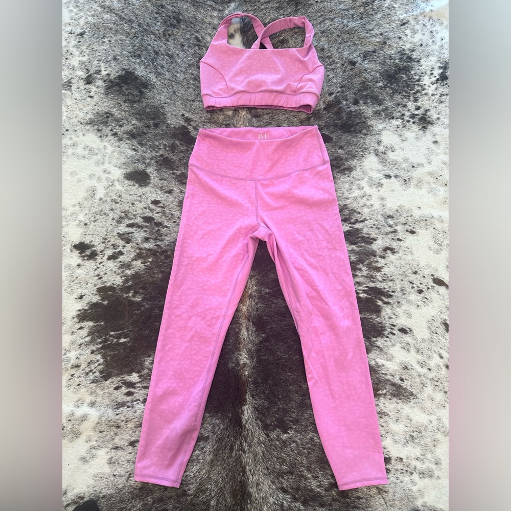 IVL Collective pink cheetah set